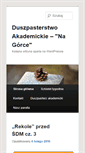 Mobile Screenshot of nagorce.redemptor.pl